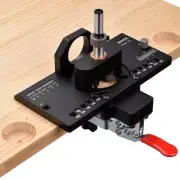 GOINGMAKE Metal Concealed Hinge Jig with Quick Clamp and Dust Vacuum Adapter ...