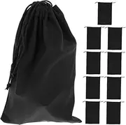 [BESPORTBLE] 10pcs Ski Goggle Pouch Microfiber Storage Bag for Sunglasses Lined Drawstring Organizer for Goggles Capacity Easy Access Scratch Protection for Travel and Outdoor Use