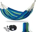Brazilian Double Hammock Two Person Portable Hammock for Backyard, Porch, Outdoo
