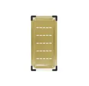Meir Lavello Brushed Bronze Gold Kitchen Sink Colander MCO-01-BB