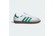 Adidas Samba OG Men's - Cloud White / Green / Supplier Colour - Shoe size 12 US - [New - Open Box]