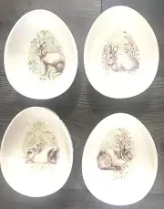 Pottery Barn Bunny Rabbit Egg Bowls-Easter-Set Of Four-New In Box