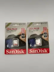 2 New Sandisk 16gb sd cards