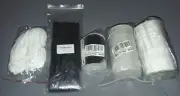 JOB LOT Spools/Packs Elastic belt Crafts Sewing White/Grey/Black Brand NEW