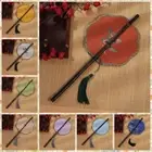 Ancient Style Long Handle Fan Rotatable Group Fan for Summer