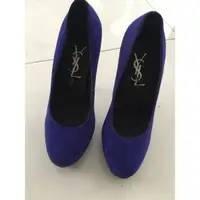 在飛比找蝦皮購物優惠-Ysl Yves Saint Laurent 高跟鞋二手涼鞋