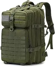 HPAMR Military Tactical Backpack Compact, Hiking Rucksack, 3 Day Bug Out Bag, Trekking Daypack, Army Assault Pack Bag, Backpacks For Men, Military Waterproof Backpack with Multiple Pockets