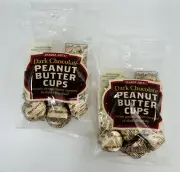 ✅❤️NEW 2x Trader Joe’s Joes Mini Bag Dark Chocolate Peanut Butter Cups