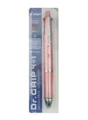 Pilot Dr Grip 4+1 Baby Pink Barrel Pen With Mechanical Pencil P-BKHDF1S-BP636948