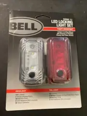 Bell Sports Radian 850 LED Bicycle Locking Light Set