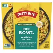 Tasty Bite Vegetable Biryani Rice Bowl, Ready to Eat, Microwaveable, Gluten