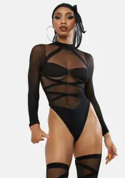 Tease Me Please Me Bodysuit Set