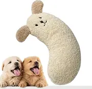Calming Pillow for Dogs - U Shaped Dog Pillow with Dog Pattern - Pet Calming Toy, Cat Bed Pillow, Half Donut Neck Pillow