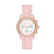 Michael Kors Runway Chronograph Blush Acetate Watch MK7424