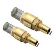Agricultural Irrigation Non Return Valve with Hose Connection and Filter Screen