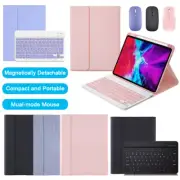 Bluetooth Keyboard Mouse and Case Cover For iPad 10th Gen and iPad Pro 11/12.9