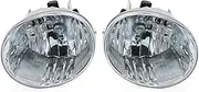 Car Fog Lights Front Bumper Anti Fog Light For Toyota RAV4 For Avalon For 4 Runner 81211-42050 8122142050 Car Front Bumper Fog Light(Pair With LED M10)