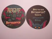 Fun Beer Coaster ~ ROGUE Brewing Co Batsquatch Hazy IPA ~ OREGON, WASHINGTON, +
