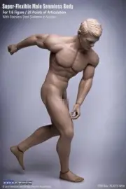 1/6 12" TBLeague PL2015-M30 Headless Steel Encased Muscle Male Body Model