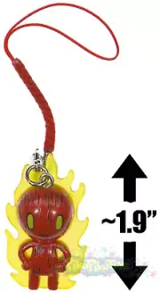 Human Torch ~1.9" Mini-Figure Charm: Tokidoki x Marvel Frenzies US Seller