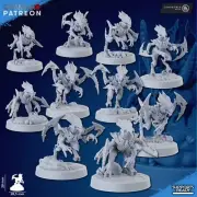 10x SWARM RUNNERS | Ghamak | Grimdark Tabletop | One Page Rules/40k Compatible