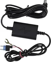 QUMIIRITY 1Pc Automobile Data Recorder Power Line to Car Charger Cable Right Angle Design Durable and Materials Easy Installation for Dash Cam Use
