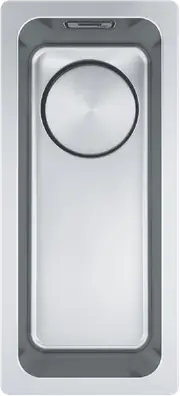 Franke Mythos Single Bowl Bare S/S Sink Undermount