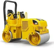 Bruder 18cm 1:16 CAT Caterpillar Asphalt Drum Compactor/Construction Kids Toy 4+