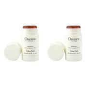 2PK Calvin Klein Men's Obsession Deodorant Stick Alcohol Free/Sons Alcool 2.6oz