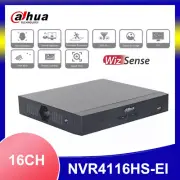 Dahua NVR4116HS-EI 16CH 1U 1SATA WizSense Network Video Recorder SMD Plus No PoE