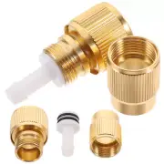 2 Pcs Expandable Garden Hose Faucet Adapter for Water Connector Barrels Quick