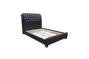 Thomson Black Leather Bed Frame