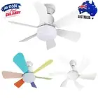 Silent Ceiling Fans with Lights Remote Control for Bedroom Living Room Kitchen