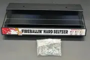 Fireball Whiskey Hard Seltzer Promo Shelf Store Display - NEW