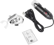 500X Magnification USB Magnifier, Handheld Electronic Microscope for Laptop Computer, LED Light, Industrial PCB Checking