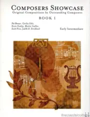 Composers Showcase Book 1 Early Intermediate Piano Original Compositions
