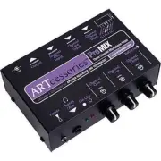 ART ProMix THREE CHANNEL MICROPHONE MIXER