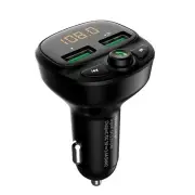 In Car Bluetooth FM Transmitter Radio MP3 Wireless Adapter Car Kit USB Charger 2