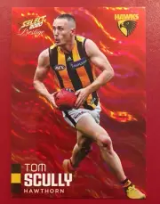 2020 AFL Select Footy Stars Prestige RED PARALLEL TOM SCULLY #109 LOW 009/170