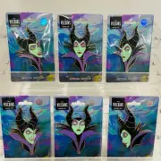 Disney Pink a La Mode Maleficent Expressions 6-Pin Set LE 300