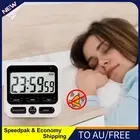 AU Digital Stopwatch Kitchen Countdown Timer Alarm Reminder Clock (Black)