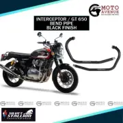 Silver Stallion Header Bend Pipe fit for Royal Enfield Interceptor/GT 650
