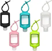 5 Packs Each 60ml leak proof empty squeeze bottle, cleaning, hand sanitiser empty bottles suitable for children and adult party favours Suitable for all people!