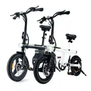 [EU DIRECT] isinwheel U1 Electric Bike 36V 7.8AH 250W Motor 14inch Tire 35-45KM Max Mileage 120KG Max Load Electric Bicy