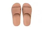 Archline Rebound Orthotic Slides Flip Flop Thongs Slip On Arch Support - Putty