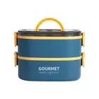 Leak-proof Lunch Box Freezer Safe Leakproof Bento Set for Kids Adults Stackable