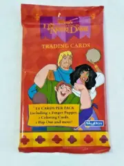 Vtg Disney Hunchback of Notre Dame Trading Cards SEALED Single Pack Skybox 1997