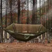 Mosquito Net Hammock Outdoor Camping Pole Hammock swing Anti-rollover Nylon New