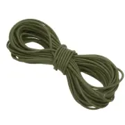 Elastic Cord Heavy Stretch String Rope 3/32" 11 Yards （Army Green）
