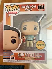 RARE CHASE ANDY STITZER 1064 Funko Pop Vinyl New in Mint Box + Protector